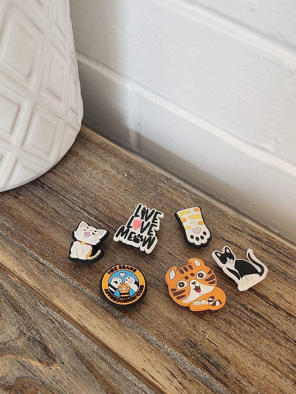 Croc Charms, Cat Themed